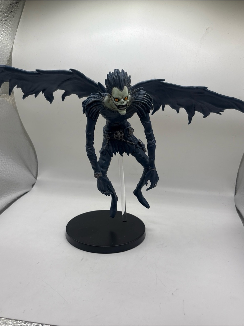 Very Rare Anime Death Note Killer Ryuuku Ryuk Pvc Figure Anime Statue with Stand